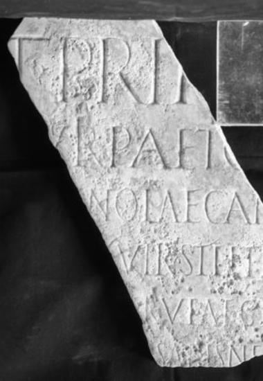 Achaïe II 035: Honorific inscription for Titus Prifernius Paetus Rosianus Geminus Laecanius, proconsul of Achaia
