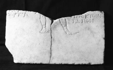 Achaïe II 169: Επιτύμβιο ενός μονομάχου