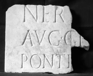 Achaïe II 023: Honorific inscription for emperor Trajan (?)