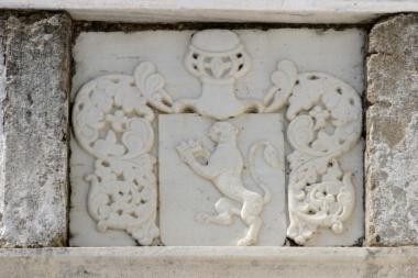 Coat-of-arms of the house of Sforza-Castri