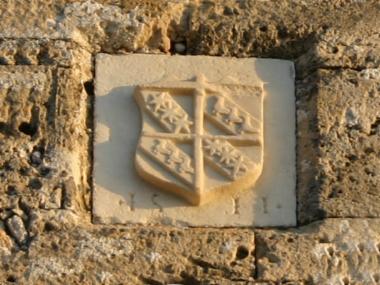 Unidentified coat-of-arms of a Knight Hospitaller