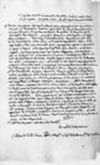 Letter from the Great Synaxis to [the noble “vornikos” Dimakis]