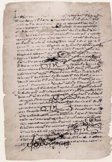 Chrysobull sigillion of Andronikos II Palaiologos