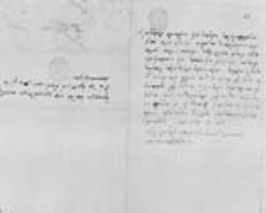 Letter from hadji-Christodoulos Konstas concerning the sale of a vineyard