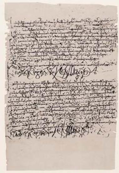 Orismos (order) of Michael VIII Palaiologos