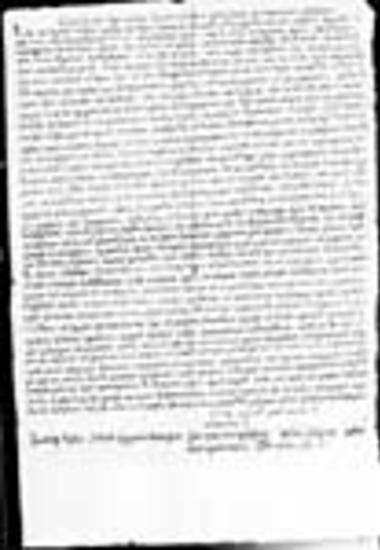Forged sigillion letter of the patriarch Joseph II