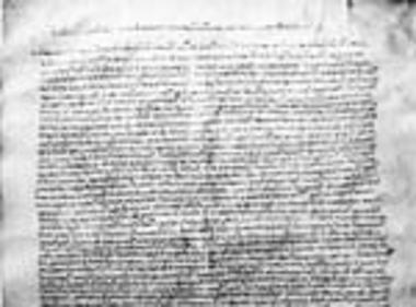 Σιγιλλιώδες γράμμα του οικουμενικού πατριάρχη Nείλου, επικυρωτικό των αφιερώσεων του μεγάλου πριμικήριου Iωάννη στη Θάσο προς τη μονή Παντοκράτορος