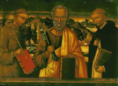 Sts Peter, Francis, Dominikos