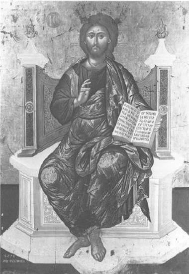 Christ enthroned