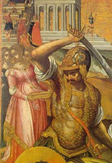 The Beheading of St John the Forerunner (detail)