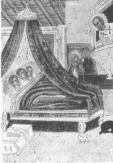 St Nicholas with life scenes