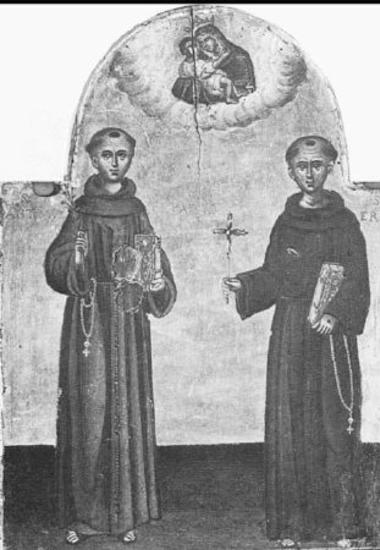 St Francis of Assisi and St Anthony