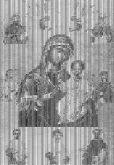 The Virgin Hodegetria and saints