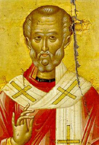St Nicholas (detail)
