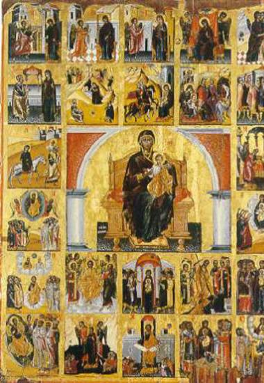 24 oikoi of the Virgin