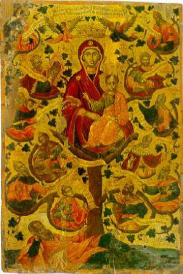 The Virgin, The Tree of Jesse