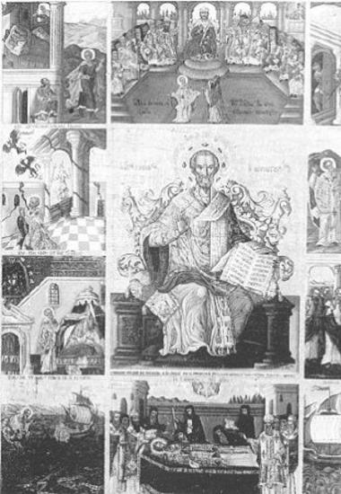 Άγιος Νικόλαος με σκηνές βίου