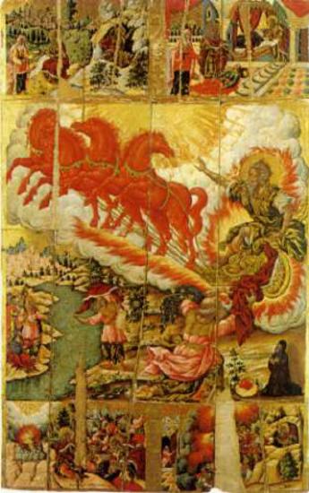 Life scenes of the prophet Elijah