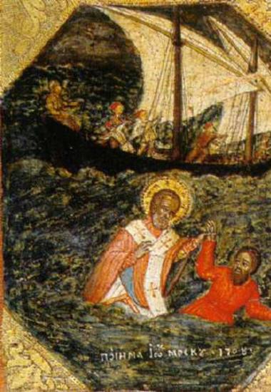 Scenes from St Nicholas' life (detail)