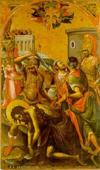 The Beheading of St John the Forerunner