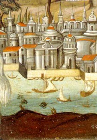 The Vision of St Constantine (detail)