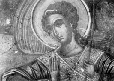 Angel from the synthesis of the Virgin Platytera