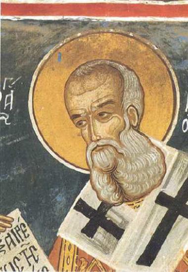 Άγιος Αθανάσιος και οι συλλειτουργούντες ιεράρχες