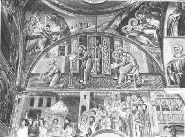 Life of St John Chrysostom and other scenes