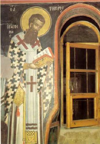 Sts Gregory Palamas and Gregory the Theologian  (Prothesis)