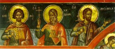 Sts Kyvianus, Choudion and Lysimachus