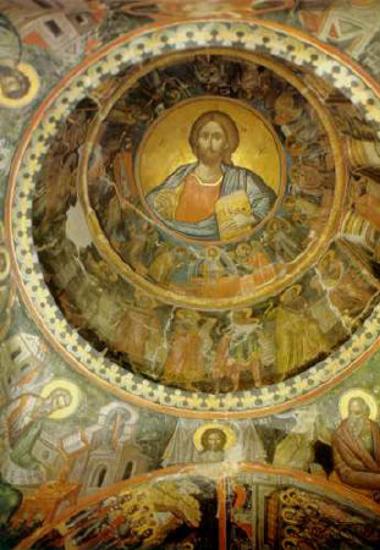 Christ Pantokrator, The Divine Liturgy, Prophets and Evangelists
