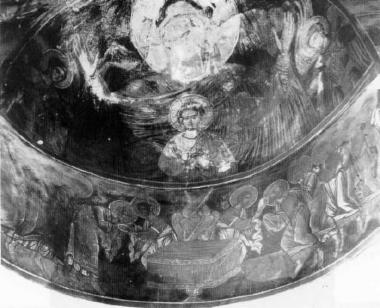 Θεοτόκος Πλατυτέρα και η κοινωνία των αποστόλων