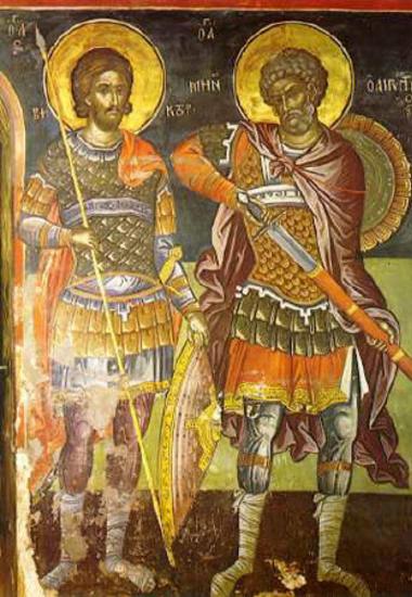 St Victor and St Minas the Egyptian