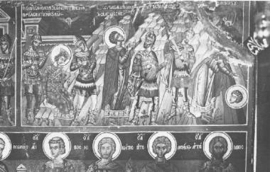 The Martyrdom of saints