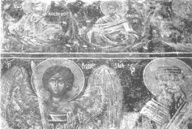 Archangel Michael and saints
