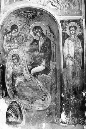 Christ Anapeson and St Stephen