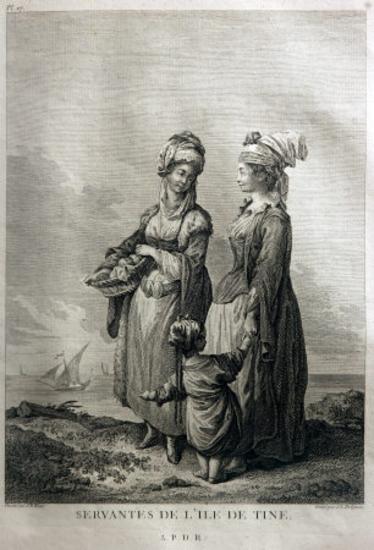 Servantes de l'ile de Tine