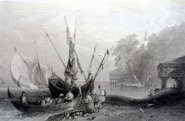 Bebec, on the Bosphorus (Bebec, sur le Bosphore, Bebec am Bosphorus)