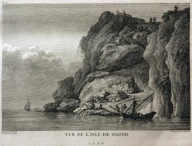 Vue de l'isle de Sikino