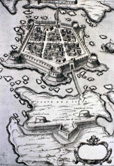 Forte de S. Mavra. Copia da un piano vecchio