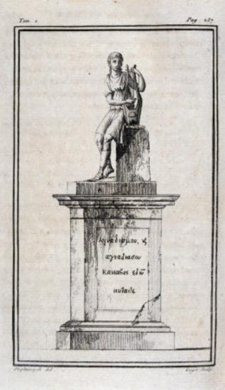 Άγαλμα της Άρτεμης από την περιοχή του Μαραθονησίου