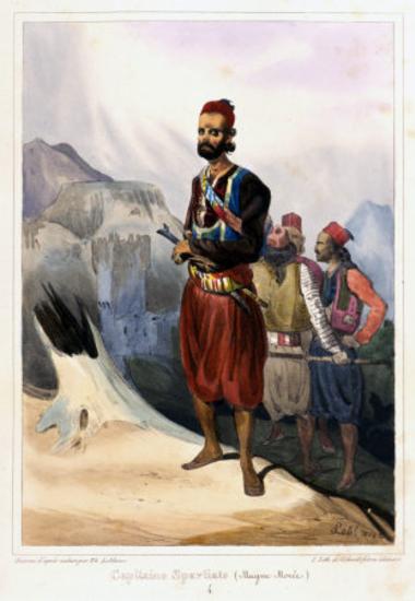 Σπαρτιάτης καπετάνιος (Μάνη, Μοριάς)