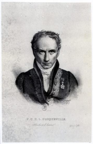 Προσωπογραφία του περιηγητή F.C.H.L. Pouqueville