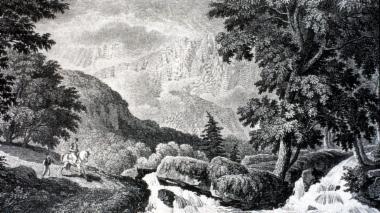 Vue du Gargare et de la Source de Simoïs