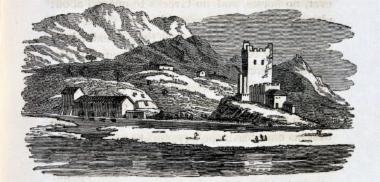 Άποψη του Πύργου του Καπετανάκη στους Μύλους του Αλμυρού