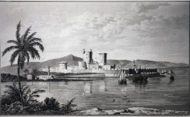Le chateau et le port de Bodrum