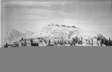 Άποψη της Σμύρνης από τη θάλασσα