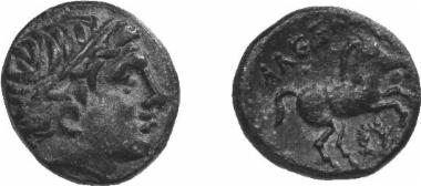 Bronze coin of the Macedonian kingdom, Ruler: Alexander III
