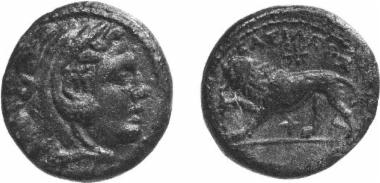 Bronze coin of the Macedonian kingdom, Ruler: Cassander