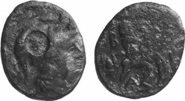 Bronze coin of the Macedonian kingdom, Ruler: Antigonos Gonatas
